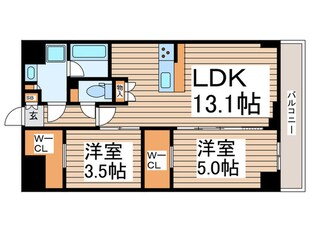 仮)コンフォリア・リヴ西葛西の物件間取画像